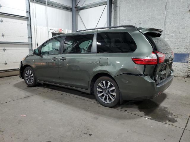 5TDDZ3DC3JS196401 - 2018 TOYOTA SIENNA XLE GREEN photo 2