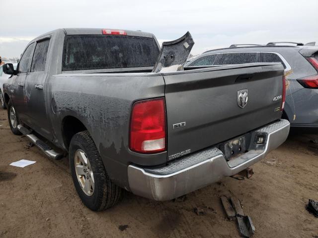 1D7RV1CP1AS160908 - 2010 DODGE RAM 1500 GRAY photo 2