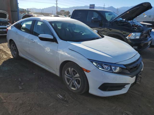 19XFC2F59HE005121 - 2017 HONDA CIVIC LX WHITE photo 4