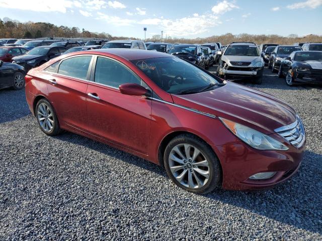 5NPEC4AC1BH236210 - 2011 HYUNDAI SONATA SE RED photo 4