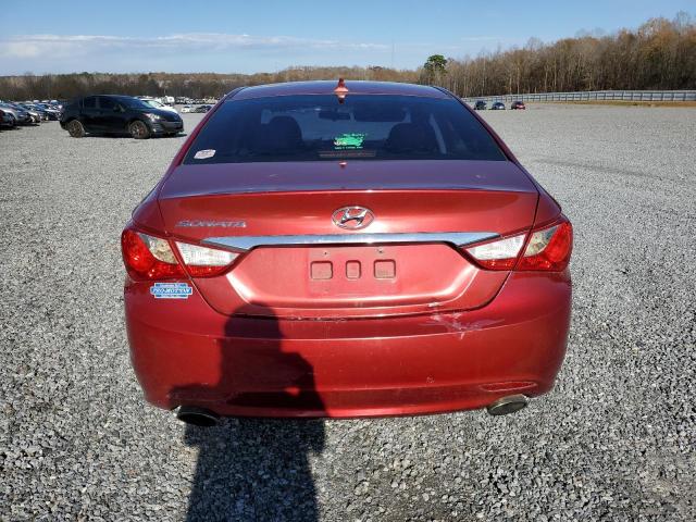 5NPEC4AC1BH236210 - 2011 HYUNDAI SONATA SE RED photo 6