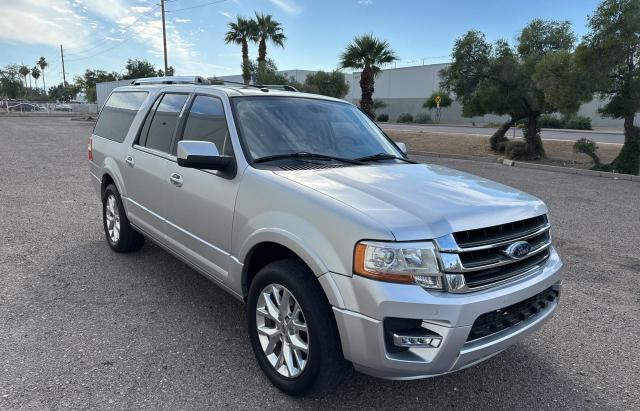 1FMJK1KT9HEA23864 - 2017 FORD EXPEDITION EL LIMITED SILVER photo 1