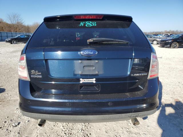 2FMDK39CX8BA24340 - 2008 FORD EDGE LIMITED BLUE photo 6