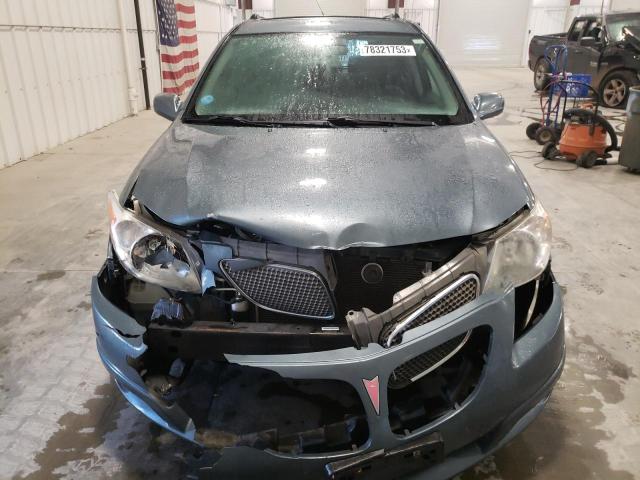 5Y2SL65877Z421429 - 2007 PONTIAC VIBE BLUE photo 5