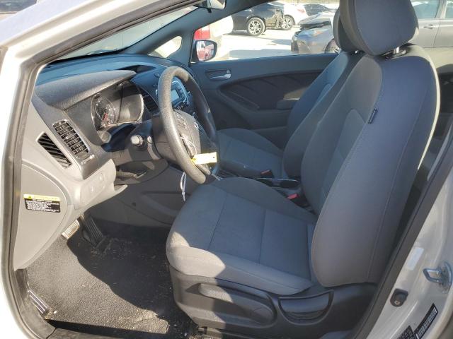 3KPFK4A72JE181196 - 2018 KIA FORTE LX SILVER photo 7