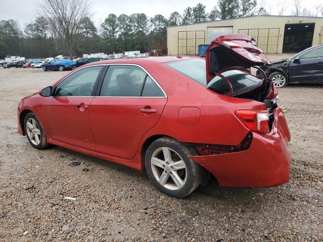 4T1BF1FK0CU541516 - 2012 TOYOTA CAMRY BASE RED photo 2