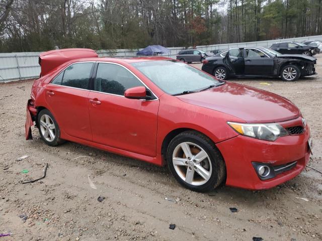 4T1BF1FK0CU541516 - 2012 TOYOTA CAMRY BASE RED photo 4