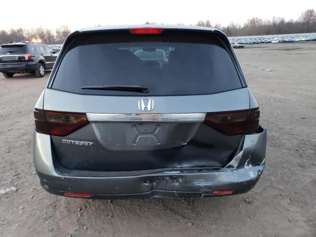 5FNRL5H63BB052652 - 2011 HONDA ODYSSEY EXL GRAY photo 6