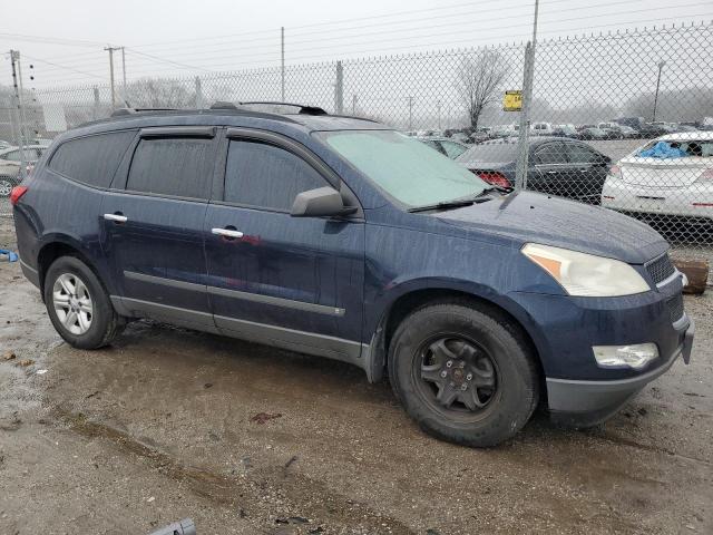 1GNLVEED6AS122463 - 2010 CHEVROLET TRAVERSE LS BLUE photo 4