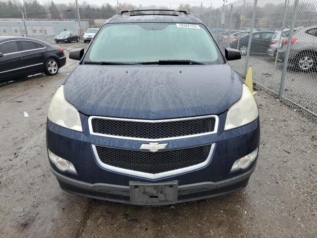 1GNLVEED6AS122463 - 2010 CHEVROLET TRAVERSE LS BLUE photo 5