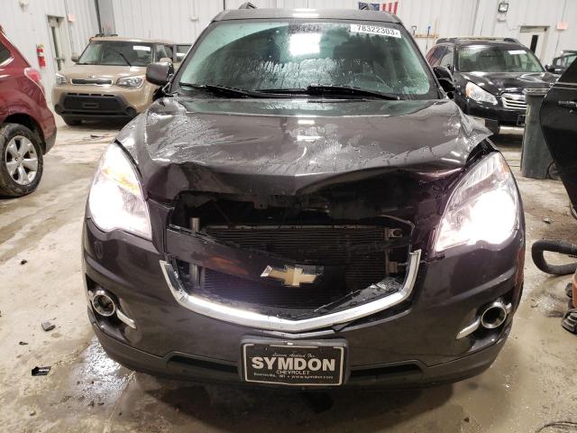 1GNALPEK7DZ102399 - 2013 CHEVROLET EQUINOX LT BLACK photo 5