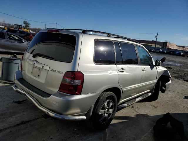 JTEEP21A940035304 - 2004 TOYOTA HIGHLANDER SILVER photo 3