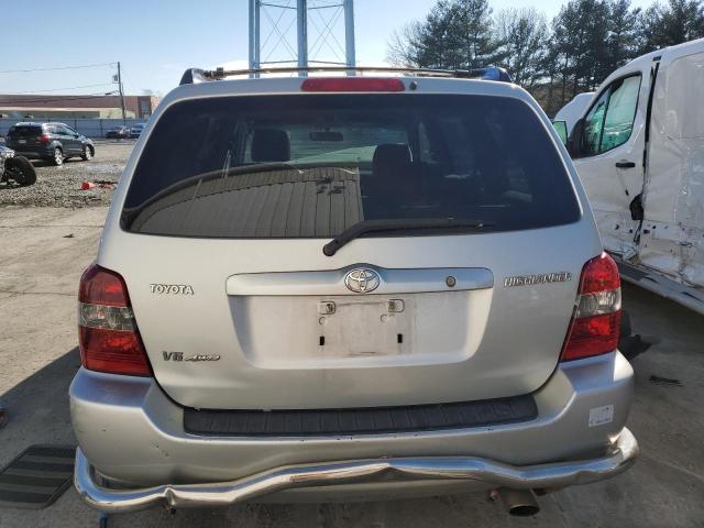 JTEEP21A940035304 - 2004 TOYOTA HIGHLANDER SILVER photo 6