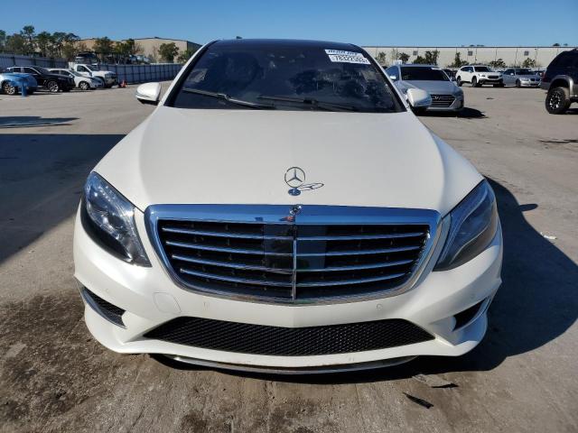 WDDUG8CB1FA179537 - 2015 MERCEDES-BENZ S 550 WHITE photo 5