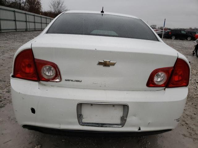 1G1ZB5EBXAF176280 - 2010 CHEVROLET MALIBU LS WHITE photo 6