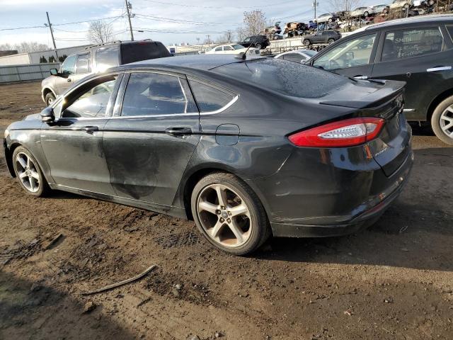 3FA6P0H77FR139614 - 2015 FORD FUSION SE BLACK photo 2