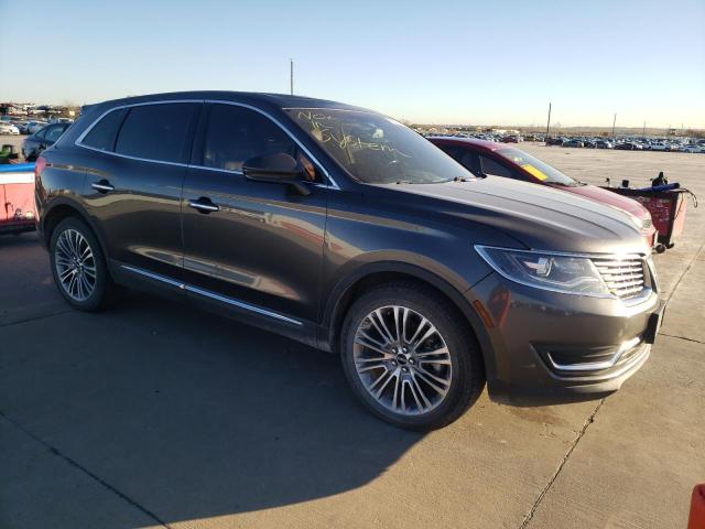 2LMPJ6LR7HBL15316 - 2017 LINCOLN MKX RESERVE رمادي صورة 4