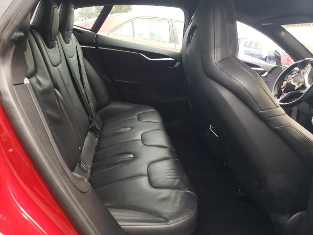 5YJSA1E24FF120156 - 2015 TESLA MODEL S წითელი ფოტო 10