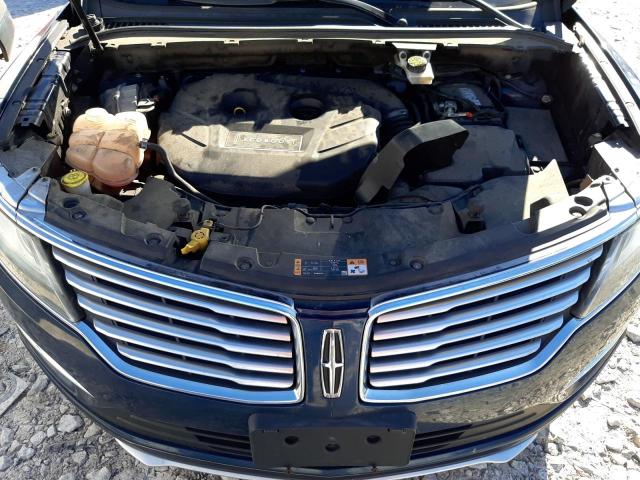 5LMCJ1A98FUJ19776 - 2015 LINCOLN MKC BLUE photo 12