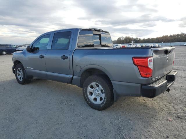 1N6AA1EK4JN506255 - 2018 NISSAN TITAN S GRAY photo 2