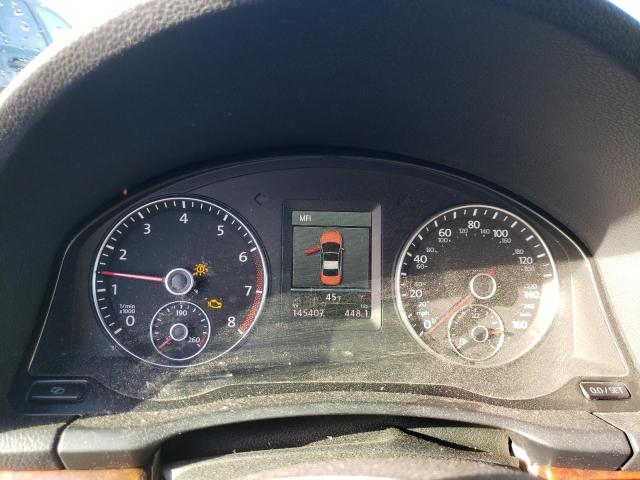 WVWFW7AH3CV014729 - 2012 VOLKSWAGEN EOS LUX 棕色 照片 9