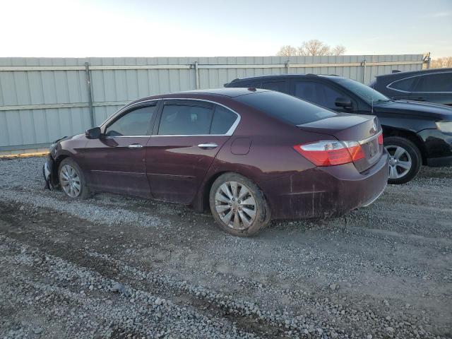 1HGCR2F84EA082913 - 2014 HONDA ACCORD EXL MAROON photo 2