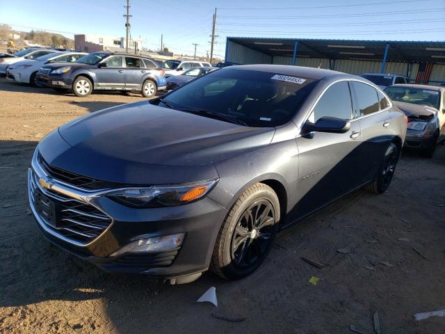 1G1ZD5ST9LF038417 - 2020 CHEVROLET MALIBU LT GRAY photo 1