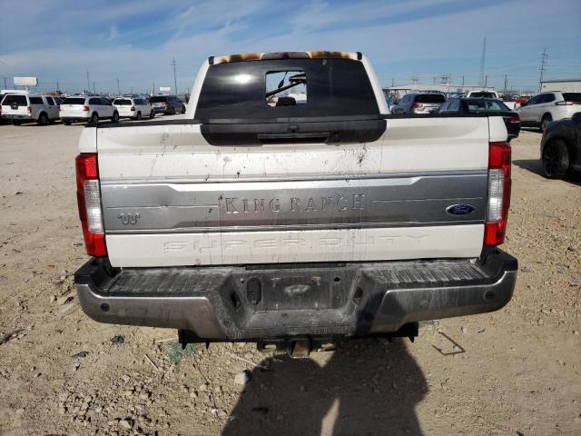 1FT7W2BT6HED07171 - 2017 FORD F250 SUPER DUTY WHITE photo 6
