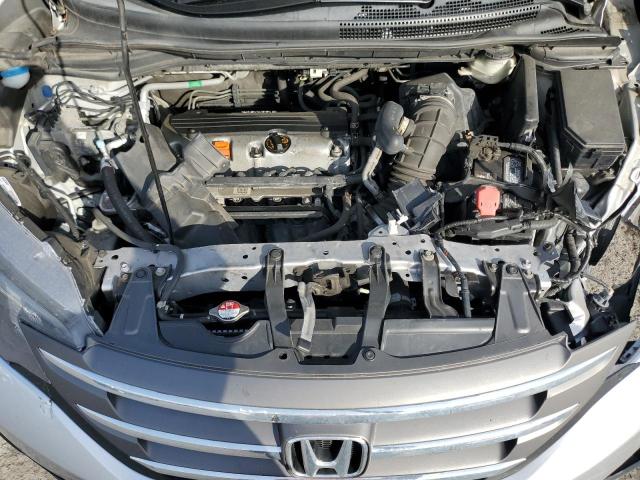 2HKRM4H75DH645448 - 2013 HONDA CR-V EXL SILVER photo 12