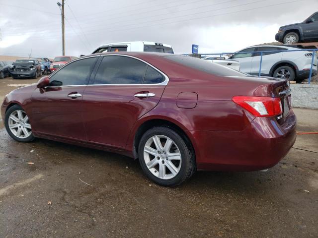 JTHBJ46G682211803 - 2008 LEXUS ES 350 BURGUNDY photo 2