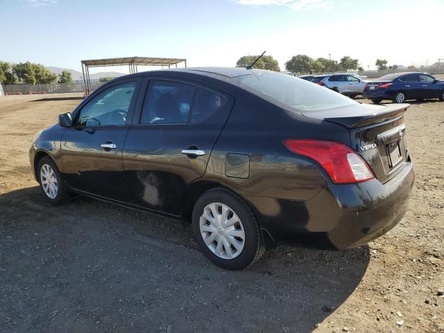 3N1CN7AP7DL863876 - 2013 NISSAN VERSA S BLACK photo 2