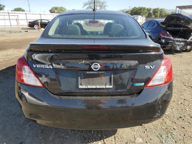 3N1CN7AP7DL863876 - 2013 NISSAN VERSA S BLACK photo 6