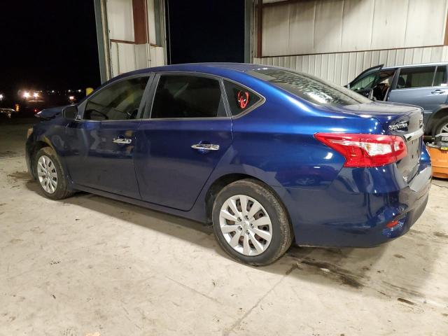 3N1AB7AP7HY242307 - 2017 NISSAN SENTRA S BLUE photo 2