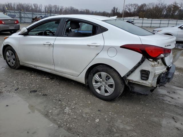 5NPDH4AE5GH692068 - 2016 HYUNDAI ELANTRA SE WHITE photo 2