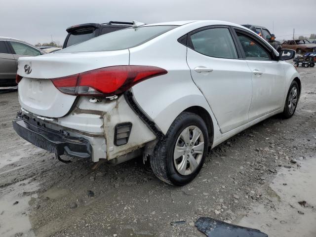 5NPDH4AE5GH692068 - 2016 HYUNDAI ELANTRA SE WHITE photo 3