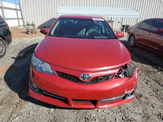 4T1BF1FKXDU698441 - 2013 TOYOTA CAMRY L RED photo 5