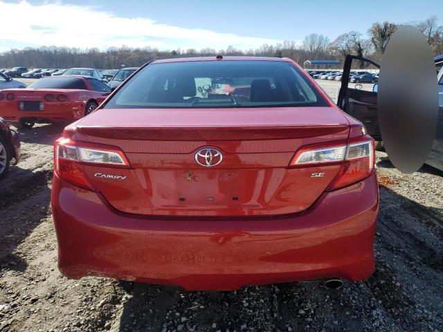 4T1BF1FKXDU698441 - 2013 TOYOTA CAMRY L RED photo 6