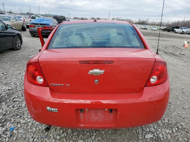 1G1AL58F287342403 - 2008 CHEVROLET COBALT LT RED photo 6