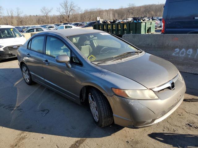 2HGFA16598H503518 - 2008 HONDA CIVIC LX GRAY photo 4