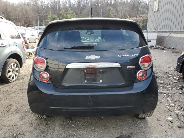 1G1JE6SB9D4185695 - 2013 CHEVROLET SONIC LTZ BLACK photo 6