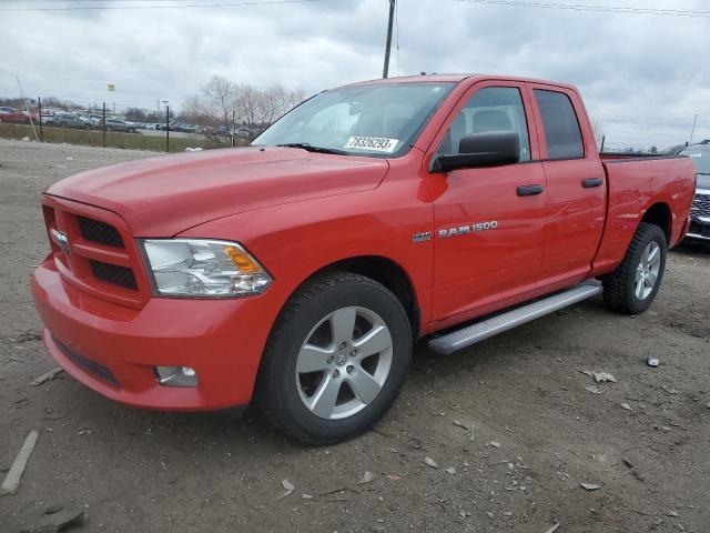 1C6RD6FT3CS333339 - 2012 DODGE RAM 1500 ST RED photo 1