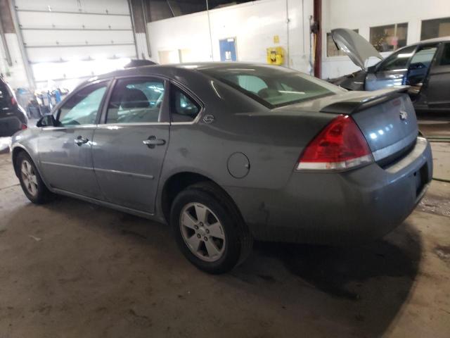 2G1WT58N089259208 - 2008 CHEVROLET IMPALA LT GRAY photo 2