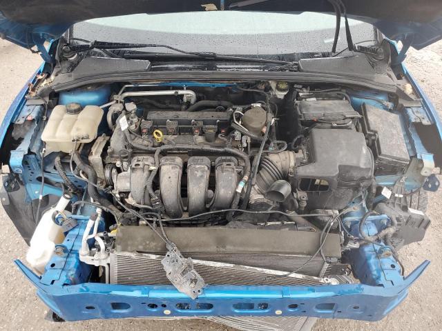 1FADP3N24EL193998 - 2014 FORD FOCUS TITANIUM BLUE photo 11