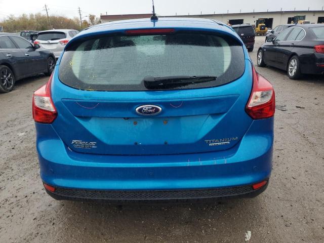 1FADP3N24EL193998 - 2014 FORD FOCUS TITANIUM BLUE photo 6