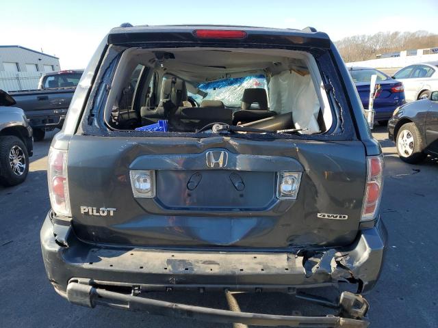 2HKYF18486H550220 - 2006 HONDA PILOT EX GRAY photo 6