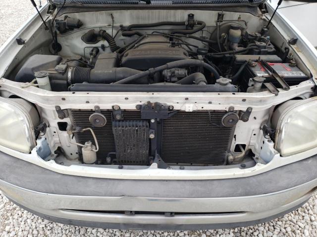 5TBRT3417YS018290 - 2000 TOYOTA TUNDRA ACCESS CAB თეთრი ფოტო 11