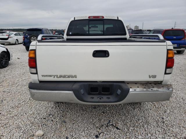 5TBRT3417YS018290 - 2000 TOYOTA TUNDRA ACCESS CAB WHITE photo 6