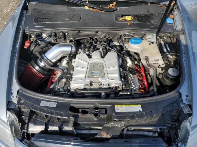 WAUKGAFB0BN065033 - 2011 AUDI A6 PRESTIGE ვერცხლისფერი ფოტო 11