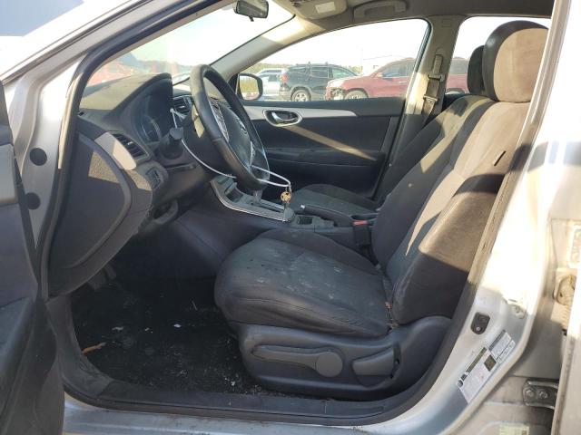 1N4AB7AP7DN907555 - 2013 NISSAN SENTRA S SILVER photo 7