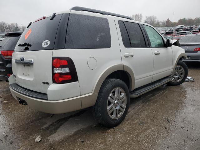 1FMEU74E59UA30640 - 2009 FORD EXPLORER EDDIE BAUER WHITE photo 3